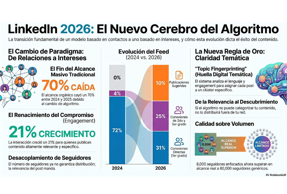 Cambios algoritmo de Linkedin