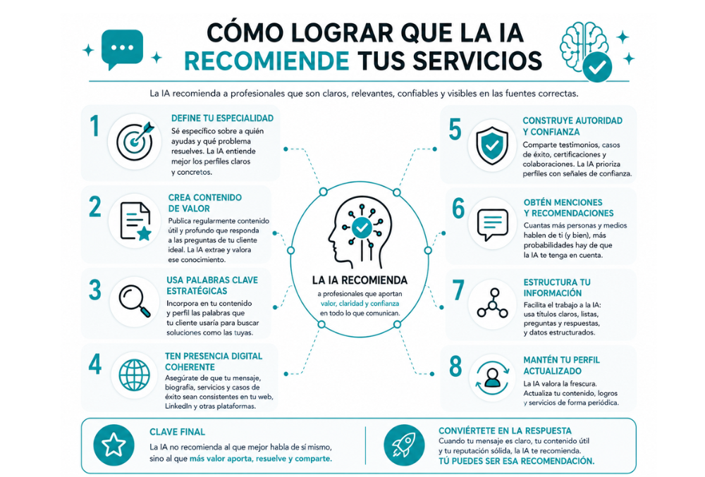 LA IA RECOMIENDA TU MARCA